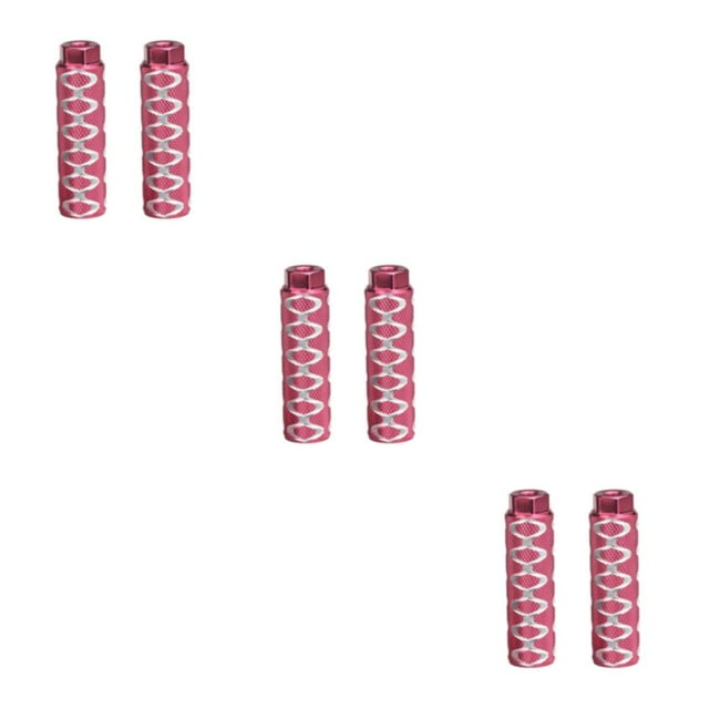 Wweixi 2 Pcs Repose-Pieds Léger pour Réparation de Cylindre Compatibilité Grand Alliage d'Aluminium Antidérapant Rouge 3Ensemble