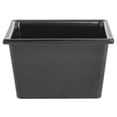 thumbnail image 4 of HUBERT SmartFit? 1/6 Size Black Melamine Cold Food Pan - 6 1/5"L x 6 7/10"W x 4"D, 4 of 5