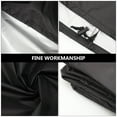 thumbnail image 3 of YOSADIER Black 190T UV Resistant Outdoor Rain Cover Protective Shelter for Camping Hiking, 3 of 10