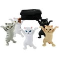 thumbnail image 1 of facefd Ensemble de 5 Pcs Figurines de Danse en Forme de Cercueil avec Porte-Stylo, 1 of 5