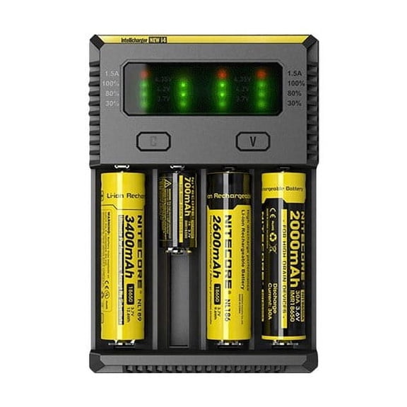 Nitecore New i4 (Single Pack) 4 Channel Charger