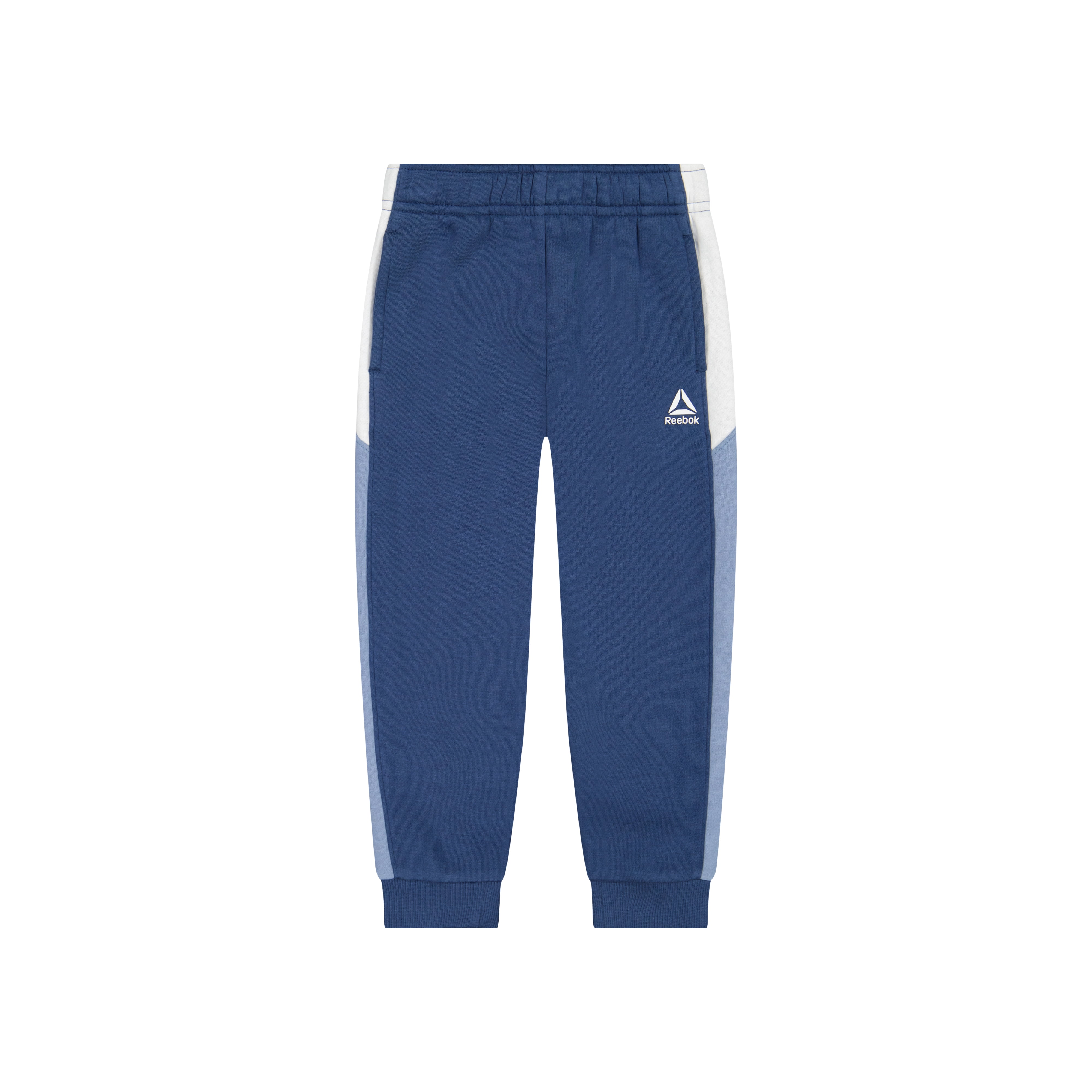 Reebok Toddler Play Hard Crew and Jogger Colorblock Set, 2-Piece, Sizes 12M-5T