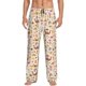 thumbnail image 1 of Fotbe UAE Travel1 Pantalones de Pijama para Hombre, Pantalones de Dormir, Pantalones de Casa con Cintura Ajustable y Bolsillos-XX-Large, 1 of 6