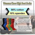 thumbnail image 7 of SOCKS'NBULK 16 Pairs Womens Scrunched Slouch Socks, Cotton Boot Socks Bulk Pack, 7 of 7