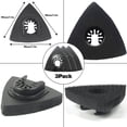 thumbnail image 3 of 246Pcs Oscillating Tool Sanding Pad Kit, 3Pcs Triangle Sanding Pads and 3Pcs Finger Sanding Pad, 240Pcs Sandpaper, for Wood/Plaster Polish, 3 of 7