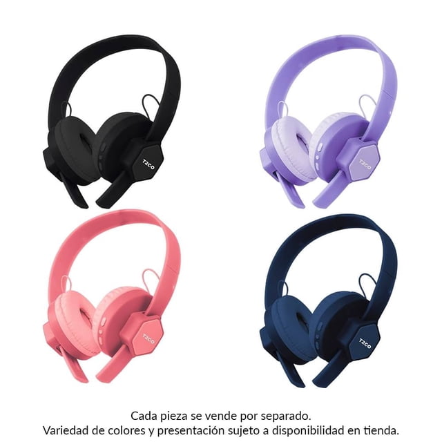 Audífonos Inalámbricos T2GO Varios Colores 1 pieza