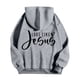thumbnail image 5 of WILLBEST Sudaderas para Hombre Sudaderas con Capucha y Sudaderas Casuales De Corte Holgado De Manga Larga con Capucha Estampada para Uso Diario XGrande, 5 of 5