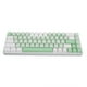 thumbnail image 1 of Teclado Mecánico, Reemplazo De Teclado De 68 Teclas Inalámbrico 2.4G BT Tipo C Para Trabajo De Juego, 1 of 7