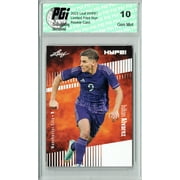Julian Alvarez 2023 Leaf HYPE! #129 Only 5000 Made! Man City Rookie Card PGI 10