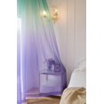 thumbnail image 3 of MOONVAN Windows Gradient Sheer Curtains 63 Inches Length 2 Panels Voile Light Filtering Sheer Curtains Panel Basic Rod Pocket for Bedroom Living Room Children Room Kitchen Yard, 3 of 6