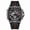 All black, variant on Fashionable Men's Multifunctional Waterproof Alarm Clock Dual Display Electronic Watch