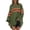 Army Green, variant on Yuhangmm Womens Hoodies Pullover Womens Oversized Striped Sweatshirt Long Sleeve Crew Neck Casual Pullover Tunic Tops with Cozy Warm Material Pink XXXL