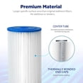 thumbnail image 4 of Filtro de agua Membrane Solutions 20 micrones 10x4.5 (paquete de 4), 4 of 8