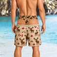 thumbnail image 6 of Adult Funny Swim Trunks Funny Swim Trunks for Men, Funny Hairy Butt Beach Shorts with 3D Hairy Skin Print, Novelty Swimwear for Summer Pool Parties, Pranks and Gag Gifts, 6 of 7