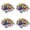Multicolor 4PCS, variant on 100 Durable C-Clips Hooks Chain Links Glider Rat Parrot Bird Toy Parts, 1.5*3.5 cm, Multicolor 1PCS