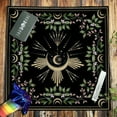 thumbnail image 6 of Geometric Divinations Table Cloth Board Game Oracles Card Pad Rune Support Mat, 6 of 20