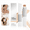 Ivory White, variant on Color-Changing Foundation Stick with Detachable Brush, Dual-Ended Buildable Coverage Makeup, Natural-Looking Finish, 13 g/0.46 oz, Natural