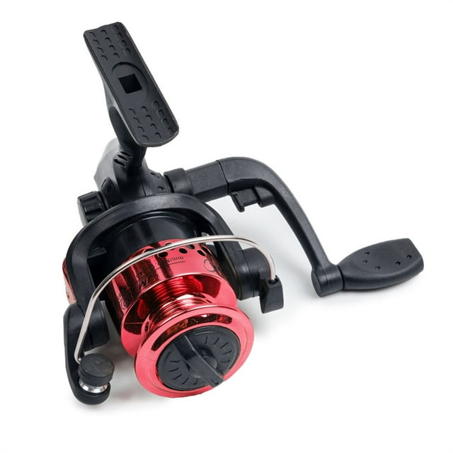 Bobine de Moulinet de Pêche Rotative 3BB Rouge Noir 5.1:1 Poignée Pliable Automatique Main Gauche Droite Océan, Cadre Squelet en Aluminium Rigide
