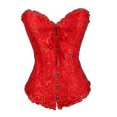 thumbnail image 1 of Women's Sexy Lace Satin Shaper Top, 1 of 5