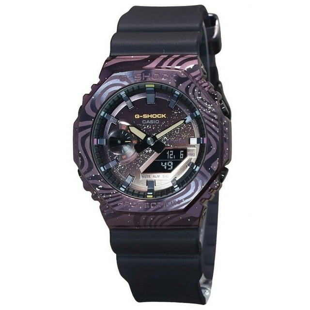 Casio G-Shock Voie Lactée Galaxy Édition Limitée Cadran Multicolore Quartz GM-2100MWG-1A Montre Homme 200M
