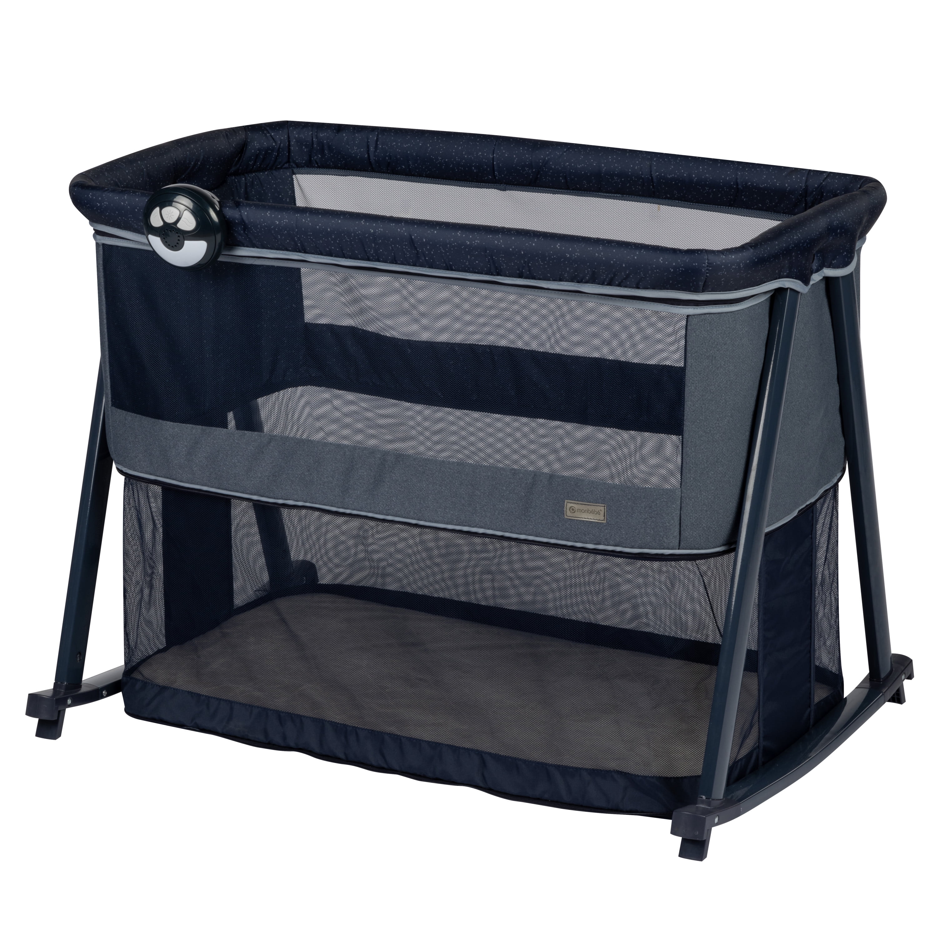 Monbebe Rocking Baby Bassinet to Playard, Astros, Infant