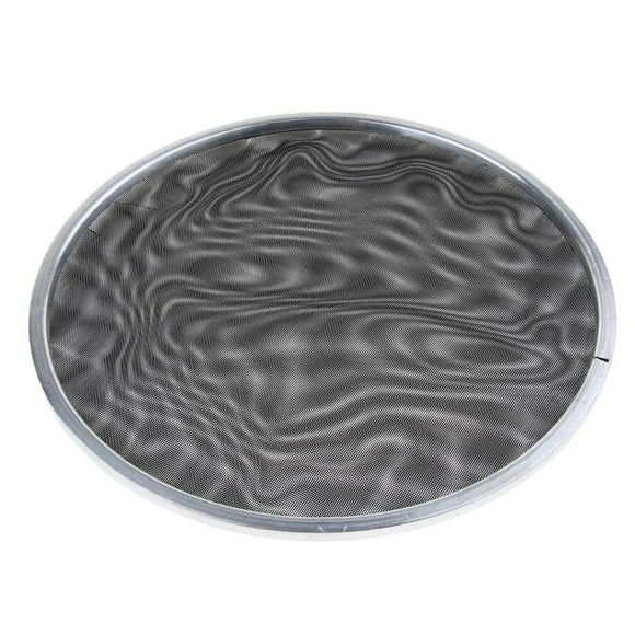 Cabezal de tambor de bajo pulgadas, de tambor silencioso de malla de 2 capas para Kit de batería shamjiam Cabezal del tambor de bajo