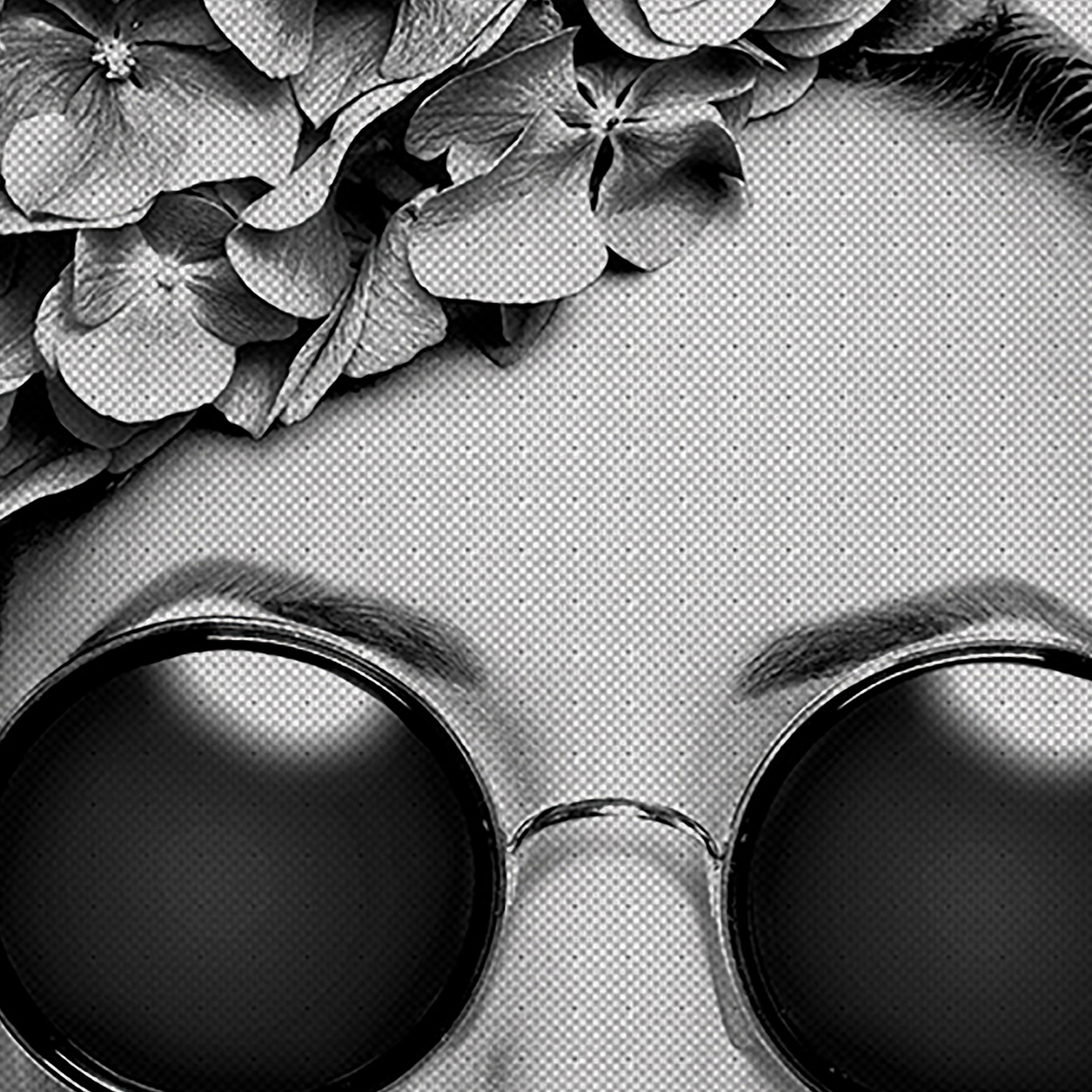 Masterpiece Art Gallery Petunia In Sunglasses Portrait by Incada Canvas Art Print 30" x 40"