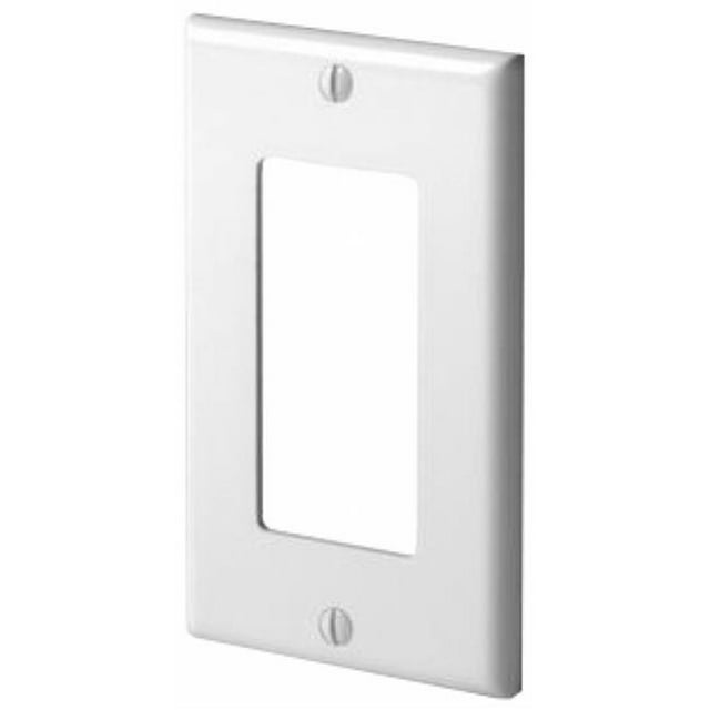 American Imaginations AI-35044 Plaque de Commutation Électrique en Plastique Rectangle&44; Blanc
