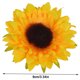 thumbnail image 2 of Cabeza de girasol artificial Simulación de cabezas de flores Ramo de fiesta de boda Accesorios de bricolaje, 24 piezas, Amarillo anaranjado, 9cm sidaley HA7119-06B, 2 of 6
