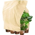 thumbnail image 1 of Cubierta vegetal reforzada, resistente al viento y con protección UV: cubierta protectora contra heladas para plantas, árboles y arbustos de exterior, tejido transpirable, ecológico y reutilizable, 1 of 7
