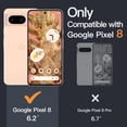 thumbnail image 2 of JETech Magnetic Case for Google Pixel 8 6.2-Inch 2023, Compatible with MagSafe Accessories, Shockproof Protective Phone Cover, Non-Yellowing Hard Clear PC Back (Clear), 2 of 7
