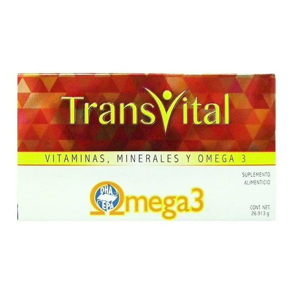 Suplemento alimenticio Transvital 30 cápsulas