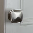 thumbnail image 5 of GlideRite 1-1/4 in. Square Cabinet Knob, Satin Nickel, 5 of 5