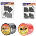 thumbnail image 2 of PlayTape Classic Road Series 30' x 2" Road Bundle with 8 Tight Curves and 4 Broad Curves, Black and Red, 2 of 4