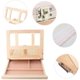 thumbnail image 5 of 2024 New Art Table Easel, Adjustable Folding Wooden Easel, Multipurpose Artist Easel, Portable Tabletop Easel Box With Drawer For Painting And Drawing, 5 of 5