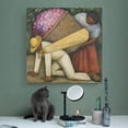 thumbnail image 4 of Diego Rivera 《The Flower Carrier》 Wall Art Prints Paintings Canvas Poster Gifts Canvas Painting Poster Wall Art Decorative Picture Prints Modern Decor 16x16inch(40x40cm), 4 of 5