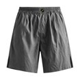 thumbnail image 6 of Women's Basketball Lace Trim Shorts, Patchwork Athletic Mid-Thigh Shorts, Elastic High Waist Workout Shorts, Loose Fit Sport Shorts, Yoga Exercise Shorts, Casual Streetwear Bottoms Black M, 6 of 7
