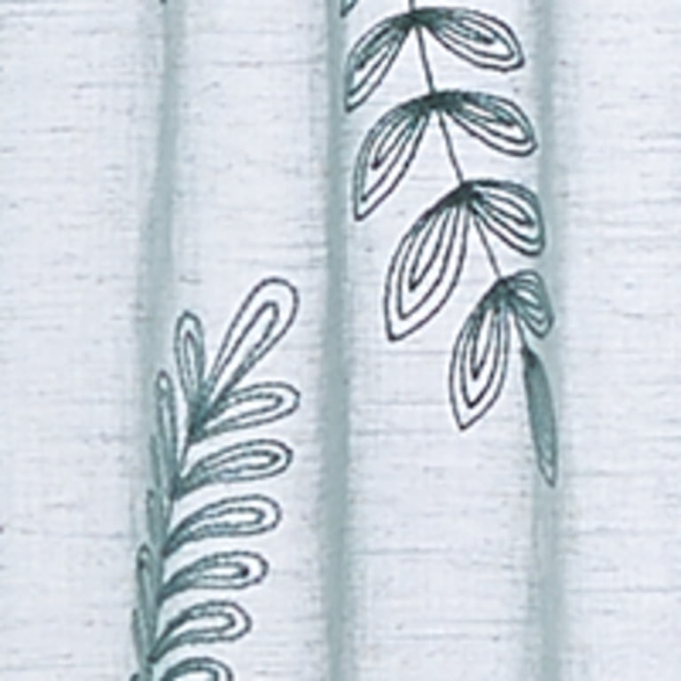 Better Homes & Gardens Embroidered Botanical Sheer Panel, 50"x108" photo 3