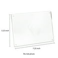 thumbnail image 5 of Isaac Jacobs 4x6 Clear Acrylic Picture Frame for Tabletop Display, 5 of 7
