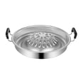 thumbnail image 1 of Grill Pan for Food Barbecue Grilling BBQ Tray 1 Set Camping Outdoor Cooking, 1 of 8