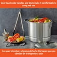 thumbnail image 6 of IMUSA 16qt Aluminum Steamer with Glass Lid & Cool Touch Handles, 6 of 9