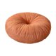 thumbnail image 3 of Cojín redondo para el suelo, almohadón decorativo grueso para meditación, asiento. Naranja, 3 of 9