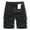 Black, variant on Zylanna Men's Shorts Cargo Pants, Straight Button Loose Relax Fit Outdoor Workwear Fashion Multi-Pockets Sports Cargo Shorts for Men Gray Size M