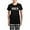 With Checker Pant, variant on CafePress - Mathweaponsblack Pajamas - Women's Short Sleeve Print T-Shirt and Pants Dark Cotton Pajama Set