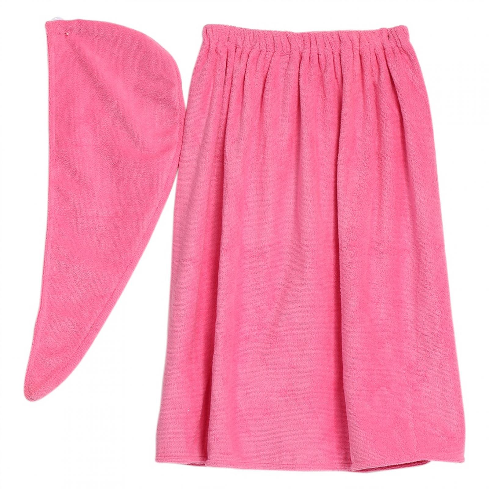 EOTVIA Women Towel Wrap Bamboo Polyester Towels with Shower Hair Wrap