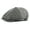 Black, variant on Men's Newsboy Cap Solid Color Newsboy Beret Hat for Men Cotton Gatsby Hat Vintage Cabbie Cap