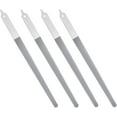 thumbnail image 1 of 4 Pcs Diamond Deb Nail File Metal Nail File with Sharp Pointed Tip, Stainless Steel Nail Filer Metal Nail Files for Natural Nails Double Sided Manicure Pedicure Toenails Tools for Salon Home (Small), 1 of 4