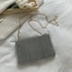 thumbnail image 4 of Bandolera con diamantes de imitación para mujer, cadena ostentosa, bolsos de mano pequeños (plata), 4 of 9