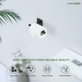 thumbnail image 5 of KOKOSIRI Toilet Paper Holder Oil Rubbed Bronze Toilet Roll Holder Hold Mega Rolls Kitchen Bathroom Tissue Paper Dispenser Stainless Steel, B2005ORB, 5 of 9