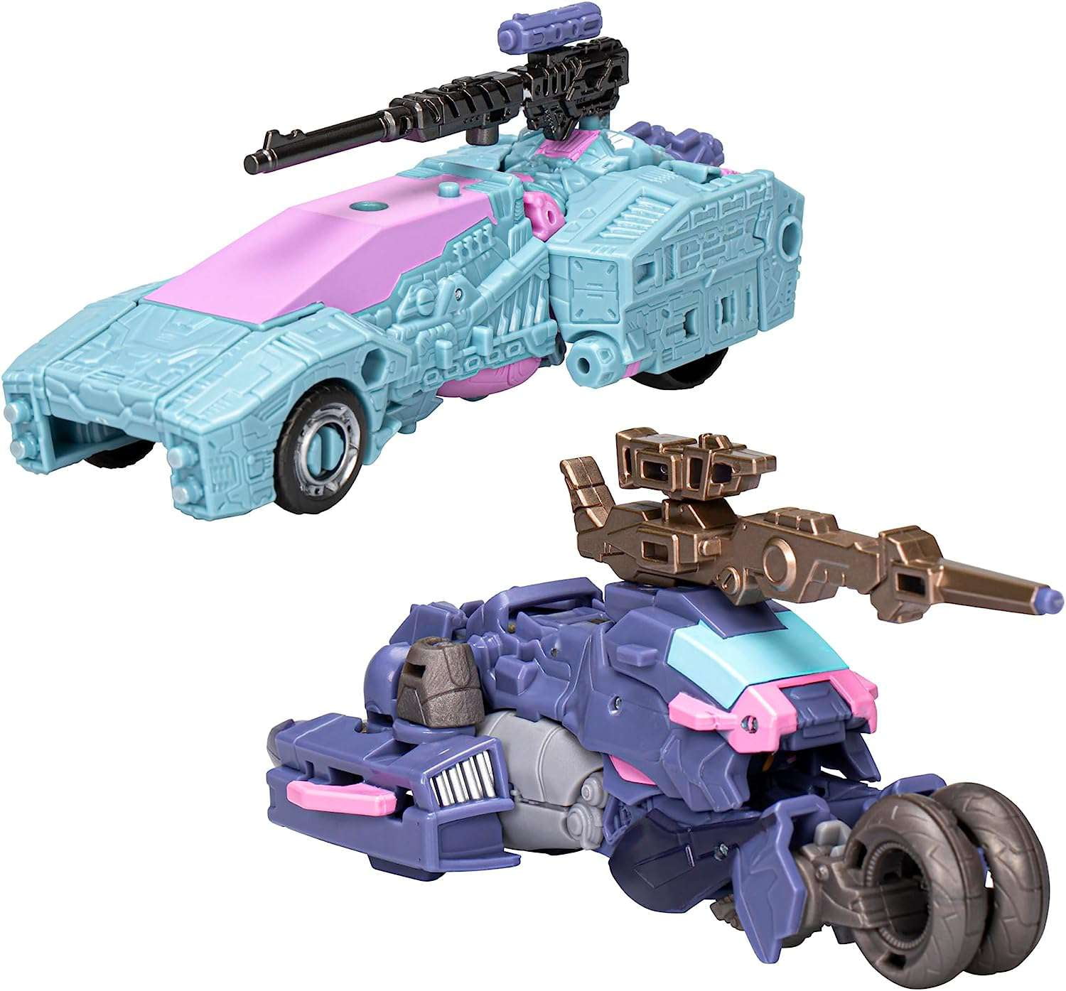 Transformers Legacy Evolution Senate Guard Autobot Javelin & Ascenticon Kaskade Action Figure 2-Pack (Deadeye Duel)
